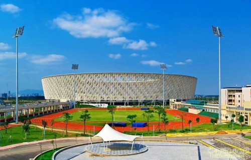 轻盈如翼，力擎苍穹：探秘惠州奥林匹克中心的PTFE网格膜材