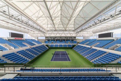 9 分钟开合！上海旗忠网球中心 2 号馆膜结构穹顶，147 天铸就网坛新地标